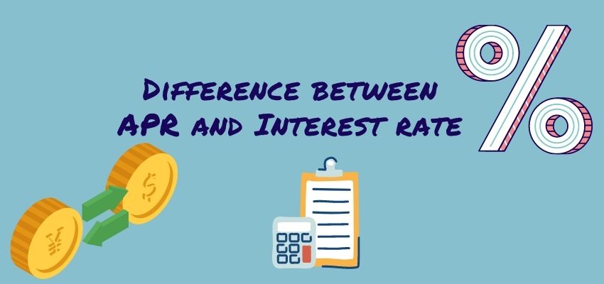 difference between APR and interest rate